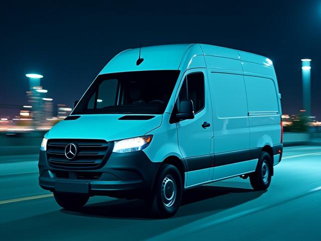 High-roof sprinter van for small medical or pharma cargo